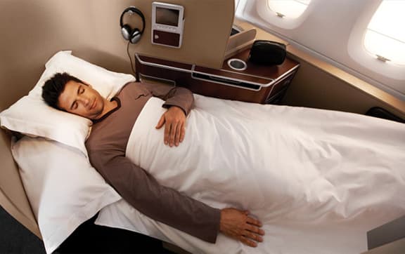 Qantas First Class to Singapore - Image 1