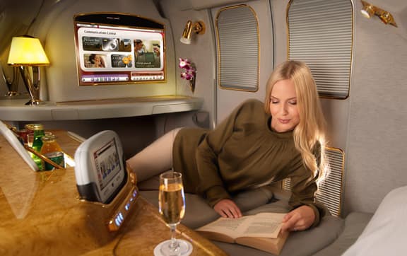 Emirates First Class to Christchurch - Image 1
